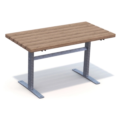 Το τραπέζι Ekeby είναι ένα ανθεκτικό τραπέζι εξωτερικού χώρου, σχεδιασμένο για να συμπληρώνει τα παγκάκια και τα παγκάκια πάρκου της σειράς Ekeby. Με τον διαχρονικό σχεδιασμό του, αυτό το τραπέζι ταιριάζει άψογα σε πάρκα, αυλές, σχολικές αυλές ή αστικούς χώρους. Κατασκευασμένο από υλικά υψηλής ποιότητας, προσφέρει εξαιρετική αντοχή στις καιρικές συνθήκες και τη φθορά, εξασφαλίζοντας μακροχρόνια χρήση. Αυτή η παραλλαγή είναι ανεξάρτητη και δεν διαθέτει αγκύρωση, είναι σε χρώμα καφέ και έχει γαλβανιζέ μεταλλικά πόδια.