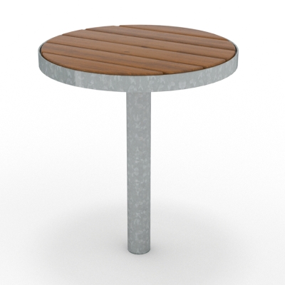 Το στρογγυλό τραπέζι Sofiero είναι ένα ευέλικτο και ανθεκτικό μικρό τραπέζι εξωτερικού χώρου με διάμετρο Ø600, ιδανικό για τη δημιουργία φιλόξενων κοινωνικών χώρων σε πάρκα, πλατείες και κοινόχρηστους χώρους. Σχεδιασμένο για να συνδυάζεται με οποιοδήποτε έπιπλο εξωτερικού χώρου από τη σειρά Sofiero, όπως οι καρέκλες, ή για να συμπληρώνει συνδυασμούς καμπυλωτών πάγκων, αυτό το τραπέζι αναδεικνύει κάθε εξωτερικό περιβάλλον με τον κλασικό στρογγυλό σχεδιασμό του. Ιδανικό για συγκεντρώσεις, γεύματα ή χαλαρές συναντήσεις, το στρογγυλό τραπέζι Sofiero είναι κατασκευασμένο από υλικά υψηλής ποιότητας για να αντέχει στις καιρικές συνθήκες όλο το χρόνο, καθιστώντας το μια πρακτική επιλογή για δημόσιους χώρους. Αυτή η παραλλαγή έχει αγκύρωση, το ξύλο είναι σε χρώμα καφέ και έχει γαλβανισμένο μεταλλικό σκελετό.