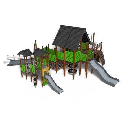 Το UniMix Jutholmen γεφυρώνει το UniMini και το UniPlay, δημιουργώντας μια παιδική χαρά όπου μικρότερα και μεγαλύτερα παιδιά μπορούν να παίξουν μαζί. Διαθέτοντας πολλαπλές τσουλήθρες, τοίχους αναρρίχησης, σκάλες και μια ράμπα χωρίς αποκλεισμούς, προωθεί το ενεργό, κοινωνικό και ευφάνταστο παιχνίδι. Με πλατφόρμες που έχουν σκίαση , σωλήνες ομιλίας, κιάλια, μια σήραγγα με δακτυλίους και πάγκους παιχνιδιού ρόλων, τα παιδιά μπορούν να εξερευνήσουν ατελείωτες περιπέτειες. Αυτή η μεγάλη μονάδα πολλαπλών ηλικιών προσφέρει υψηλή αξία παιχνιδιού, ομαλή μετάβαση μεταξύ των προκλήσεων και συμπεριληπτική διασκέδαση για ολόκληρη την κοινότητα της παιδικής χαράς.