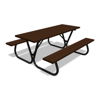 Το τραπέζι πικνίκ Linnea είναι το ιδανικό μέρος για κοινωνικές συγκεντρώσεις, είτε στο πάρκο, στην αυλή του σχολείου, στην κατοικημένη περιοχή ή σε σημείο ανάπαυσης. Με μοντέρνο σχεδιασμό, το Linnea προσθέτει μια πινελιά κομψότητας σε κάθε εξωτερικό χώρο, καθιστώντας το ένα φιλόξενο μέρος για όλες τις ηλικίες, όπου μπορούν να χαλαρώσουν, να μοιραστούν ένα γεύμα ή να απολαύσουν ένα πικνίκ. Κατασκευασμένο από υλικά υψηλής ποιότητας, αυτό το ανθεκτικό τραπέζι πικνίκ είναι ανθεκτικό στο ξεθώριασμα, τη σκουριά και τη φθορά, διασφαλίζοντας ότι θα αντέξει στη δοκιμασία του χρόνου με ελάχιστη συντήρηση. Αυτή η παραλλαγή είναι κατασκευασμένη από ανακυκλωμένο πλαστικό, έχει καφέ χρώμα και μαύρο μεταλλικό σκελετό.