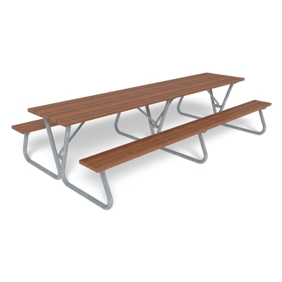 Το τραπέζι πικνίκ Gullviva είναι ένα πολύ μακρύ τραπέζι πικνίκ, ιδανικό για σχολικούς χώρους και δημόσιους χώρους όπου συγκεντρώνονται πολλά άτομα. Αυτό το ευρύχωρο τραπέζι προσφέρει ένα άνετο μέρος για υπαίθρια απόλαυση από την κοινότητα , είτε για ξεκούραση και φαγητό, χειροτεχνίες είτε απλώς για να απολαύσετε τον καθαρό αέρα. Έχει σχεδιαστεί για να ενθαρρύνει την κοινωνική αλληλεπίδραση και προσφέρει ένα πρακτικό σημείο για διάφορες δραστηριότητες, καθιστώντας το μια εξαιρετική προσθήκη σε οποιονδήποτε εξωτερικό δημόσιο χώρο.