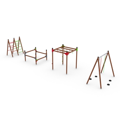 Είστε έτοιμοι για την πρόκληση του Απόλλωνα; Σκαρφαλώστε, συρθείτε, κρεμαστείτε και κουνηθείτε όπως ο Ταρζάν μέσα από τα τέσσερα απαιτητικά εμπόδια για να φτάσετε στη γραμμή τερματισμού και να γίνετε ο κύριος του Απόλλωνα! Με δύο επίπεδα δυσκολίας ο καθένας μπορεί να ανταγωνιστεί με τον αντίπαλο του, είτε είναι μεταξύ γονέα και παιδιού είτε μεταξύ φίλων, είναι αναπόφευκτο να είναι διασκεδαστικό και προκλητικό για όλους. Το ερώτημα είναι ποιον θα αμφισβητήσετε;