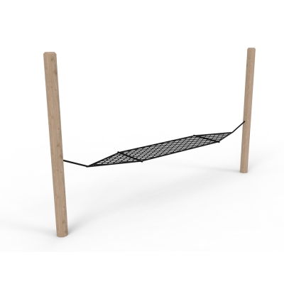 Η αιώρα προσκαλεί σε χαλάρωση και παιχνίδι. Με τον στιβαρό και φιλόξενο σχεδιασμό της, η αιώρα προσφέρει μια μοναδική εμπειρία παιχνιδιού όπου τα παιδιά μπορούν να ξαπλώσουν ή να καθίσουν και να κουνηθούν απαλά μπρος-πίσω. Αυτή η δραστηριότητα ενισχύει την ισορροπία και τις κινητικές τους δεξιότητες, ενώ παράλληλα προάγει την ηρεμία και τη χαλάρωση. Η αιώρα είναι μια φανταστική προσθήκη σε κάθε παιδική χαρά, ενθαρρύνοντας τόσο το ατομικό παιχνίδι, την ηρεμία όσο και την κοινωνική αλληλεπίδραση. Με φίλους, μπορεί να είναι μια ήσυχη στιγμή ή ένα ενεργό παιχνίδι όπου η αιώρα σπρώχνεται και τραβιέται από τη μία πλευρά στην άλλη προς μεγάλη χαρά όλων. Τα παιδιά μπορούν να απολαύσουν το φυσικό περιβάλλον γύρω τους, αναπτύσσοντας παράλληλα τις αισθητηριακές τους δεξιότητες μέσω των απαλών κινήσεων.