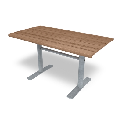 Το τραπέζι Sofiero συνδυάζει διαχρονικό σχεδιασμό και πρακτικότητα, καθιστώντας το μια τέλεια προσθήκη σε κάθε εξωτερικό περιβάλλον. Ως μέρος της σειράς επίπλων Sofiero, αυτό το τραπέζι συνδυάζεται όμορφα με παγκάκια και καρέκλες Sofiero ή ενσωματώνεται άψογα με άλλα αρθρωτά στοιχεία για να δημιουργήσει έναν ευέλικτο και φιλόξενο κοινωνικό χώρο. Κατασκευασμένο από ανθεκτικά υλικά που αντέχουν στις εξωτερικές συνθήκες, είναι ιδανικό για πάρκα, αστικούς χώρους και χώρους ανάπαυσης, ενισχύοντας την κοινοτική διαβίωση και την απόλαυση σε εξωτερικούς χώρους. Αυτή η παραλλαγή είναι ανεξάρτητη, είναι κατασκευασμένο από θερμικά επεξεργασμένο πεύκο και έχει γαλβανισμένο μεταλλικό σκελετό.