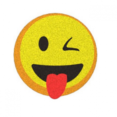 Wink with tongue