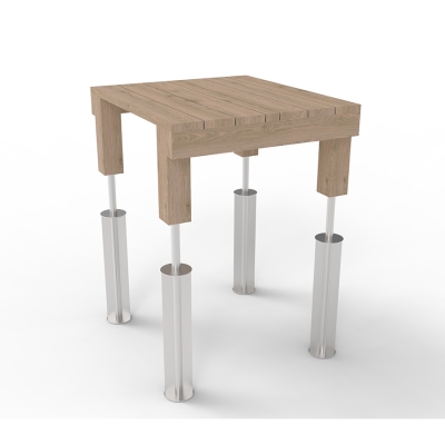 Πλατφόρμα για τσουλήθρες πλάτους 50 cm με πλαϊνά. Μπορεί να χρησιμοποιηθεί σε λόφο ή σε πλαγιά/ανάχωμα.