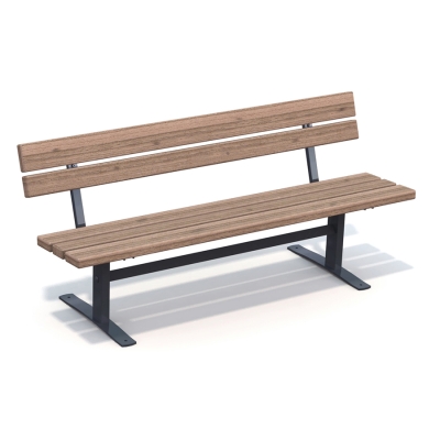 Το παγκάκι πάρκου Ekeby με πλάτη συνδυάζει τον μινιμαλιστικό σχεδιασμό με την ευελιξία, καθιστώντας το μια κομψή προσθήκη σε κάθε εξωτερικό χώρο. Μέρος της σειράς Ekeby, αυτό το παγκάκι πάρκου μπορεί να συνδυαστεί με ασορτί τραπέζια ή παγκάκια χωρίς πλάτη για να δημιουργήσει έναν φιλόξενο εξωτερικό χώρο συγκέντρωσης. Η συλλογή Ekeby είναι απλή αλλά εξαιρετικά λειτουργική και προσεκτικά σχεδιασμένη για να διαρκέσει για πολλά χρόνια. Τα μπράτσα πωλούνται σε ζεύγη ξεχωριστά και διατίθενται σε μαύρο χρώμα ή γαλβανιζέ. Αυτή η παραλλαγή έχει αγκύρωση άνω του εδάφους , σε χρώμα καφέ ξύλου με μαύρο μεταλλικό σκελετό.