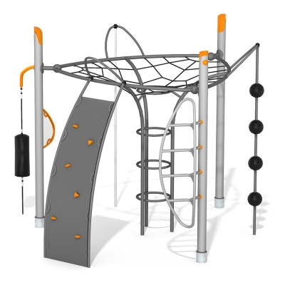 Το Agito Corro, μια συναρπαστική και ευέλικτη δομή παιχνιδιού σχεδιασμένη να εμπνέει ενεργό παιχνίδι και περιπέτεια. Το Agito Corro συνδυάζει καινοτόμο σχεδιασμό, ανθεκτική κατασκευή και ελκυστικά στοιχεία παιχνιδιού για να δημιουργήσει μια δυναμική και περιεκτική εμπειρία παιχνιδιού για παιδιά όλων των ηλικιών.