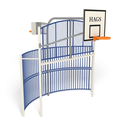 Το σύστημα Double Philadelphia Arena συνδυάζει ένα τέρμα ποδοσφαίρου και δύο μπασκέτες σε μία ανθεκτική και αντιβανδαλιστική μονάδα. Πλήρως εξοπλισμένο με δοκάρια τέρματος, αψίδα τέρματος και πλαίσιο πλευρικής πρόσβασης, ενθαρρύνει το κοινωνικό και ενεργό παιχνίδι, καθιστώντας το δημοφιλές για σχολικές αυλές και πάρκα. Ιδανικό για παιδιά προεφηβικής και πρώιμης εφηβείας, ενισχύει τον συντονισμό χεριού-ματιού και υποστηρίζει τη σωματική ανάπτυξη.