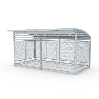 Οι πύλες για στέγαστρα ποδηλάτων με θολωτές στέγες έχουν σχεδιαστεί για να παρέχουν ασφαλή έλεγχο πρόσβασης σε στέγαστρα ποδηλάτων με επίπεδες ή ίσιες στέγες. Αυτές οι πύλες χρησιμεύουν ως σημεία εισόδου και εξόδου για τους ποδηλάτες, διασφαλίζοντας την ασφάλεια και την προστασία των ποδηλάτων που φυλάσσονται μέσα στο στέγαστρο.