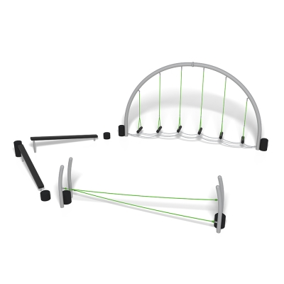 Ο εξοπλισμός μονοπατιών παιδικής χαράς NRG προσφέρει διάφορες μορφές προπόνησης ισορροπίας. Οι πολυάριθμες μονάδες δραστηριοτήτων στη σειρά μας προσφέρουν διαφορετικές προκλήσεις για παιδιά όλων των ηλικιών και ικανοτήτων. Επιπλέον, μπορούν να εγκατασταθούν σε οποιαδήποτε διαμόρφωση για να δημιουργήσετε τη δική σας προσαρμοσμένη διάταξη διαδρομής ή μπορείτε να επιλέξετε μία από τις τυπικές μας διαμορφώσεις για όλα τα μεγέθη και τους προϋπολογισμούς.