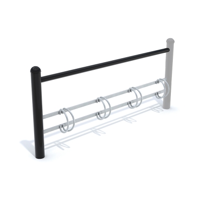 Η σχάρα ποδηλάτου Orion είναι μια στιβαρή και κομψή σχάρα ποδηλάτου, ιδανική για αστικούς χώρους, σχολεία, πάρκα και κατοικημένες περιοχές. Με τον μοντέρνο σχεδιασμό και το λείο φινίρισμα, η Orion αναβαθμίζει οποιοδήποτε αστικό ή αρχιτεκτονικό περιβάλλον. Κατασκευασμένη από γαλβανισμένο χάλυβα βαρέως τύπου με ανθεκτικές επιφάνειες αλουμινίου με ηλεκτροστατική βαφή, αντέχει σε εξωτερικές συνθήκες και βαριά χρήση, εξασφαλίζοντας μακροχρόνια αξιοπιστία. Για κάθε άκρο, πρέπει να παραγγελθεί ξεχωριστά ένας στύλος. Αυτή η παραλλαγή διαθέτει αγκύρωση και διαθέτει 4 θέσεις για ποδήλατα και έναν στύλο.