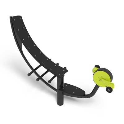 Το Trinity Cycle είναι ένα ευέλικτο ποδήλατο γυμναστικής εξωτερικού χώρου σχεδιασμένο για καρδιαγγειακές ασκήσεις και ενδυνάμωση του κάτω μέρους του σώματος. Ιδανικό για αποκατάσταση, διατηρεί την πλάτη σε σταθερή θέση ενώ γυμνάζει τα πόδια, συμβάλλοντας στη βελτίωση του μυϊκού τόνου και της αντοχής. Η διπλή λειτουργικότητά του επιτρέπει τη χρήση του ως χειροκίνητο ποδήλατο, με προσβάσιμες λαβές στην εξωτερική πλευρά του πεταλιού, καθιστώντας το κατάλληλο για χρήστες αναπηρικών αμαξιδίων. Σχεδιασμένο για χρήστες όλων των υψών και ικανοτήτων, το Trinity Cycle διαθέτει αντιολισθητικό κάθισμα ecogrip και πλαϊνές λαβές για πρόσθετη στήριξη. Εξοπλισμένο με προσαρμοσμένα πετάλια αλουμινίου που αντιστέκονται στη σκουριά, το Trinity Cycle αποτελεί μια ανθεκτική και ολοκληρωμένη προσθήκη σε κάθε εξωτερικό χώρο γυμναστικής.