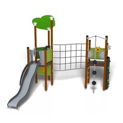 Το UniPlay Bolmen είναι μια μονάδα παιδικής χαράς δύο πύργων σχεδιασμένη με θέμα το δάσος για να προσφέρει υψηλή αξία παιχνιδιού για παιδιά ηλικίας 5-12 ετών. Με χαρακτηριστικά παιχνιδιού όπως η κάθετη σκάλα που συνδέει τους δύο πύργους, μια τσουλήθρα, έναν τοίχο αναρρίχησης και πρόσθετα στοιχεία παιχνιδιού, ενθαρρύνει τη σωματική δραστηριότητα, τον συντονισμό και το ευφάνταστο παιχνίδι. Το Bolmen είναι ιδανικό για πάρκα, σχολεία και δημόσιες παιδικές χαρές που αναζητούν μια μακροχρόνια και οπτικά ελκυστική λύση παιχνιδιού.