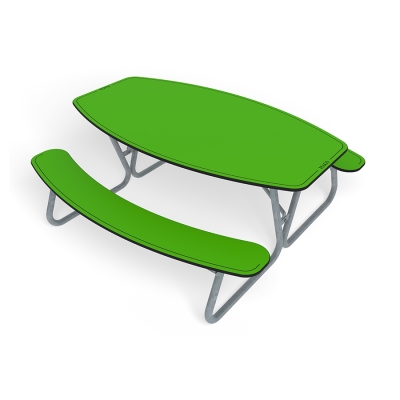 Το τραπέζι πικνίκ Linnea είναι το ιδανικό μέρος για κοινωνικές συγκεντρώσεις, είτε στο πάρκο, στην αυλή του σχολείου, στην κατοικημένη περιοχή ή σε ένα σημείο ανάπαυσης. Με μοντέρνο σχεδιασμό, το Linnea προσθέτει μια πινελιά κομψότητας σε κάθε εξωτερικό χώρο, καθιστώντας το ένα φιλόξενο μέρος για όλες τις ηλικίες, όπου μπορούν να χαλαρώσουν, να μοιραστούν ένα γεύμα ή να απολαύσουν ένα πικνίκ. Κατασκευασμένο από υλικά υψηλής ποιότητας, αυτό το ανθεκτικό τραπέζι πικνίκ είναι ανθεκτικό στο ξεθώριασμα, τη σκουριά και τη φθορά, διασφαλίζοντας ότι θα αντέξει στη δοκιμασία του χρόνου με ελάχιστη συντήρηση. Αυτή η παραλλαγή είναι κατασκευασμένη με HPL (High Pressure Laminate), είναι πράσινη με γαλβανισμένο μεταλλικό σκελετό.