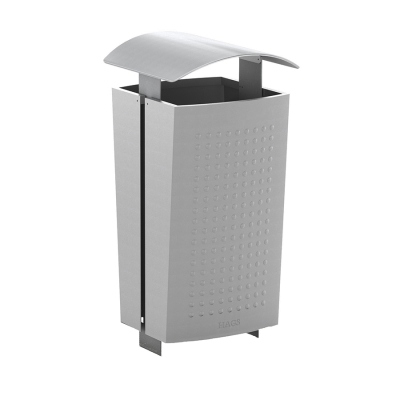 Η μεγάλη χωρητικότητα του Sergel σε συνδυασμό με το όμορφο σχήμα του, το έχουν κάνει πολύ δημοφιλές σε αστικά περιβάλλοντα. Το φαρδύ και χαμηλό άνοιγμα καθιστά δυνατή την απόρριψη ογκωδών απορριμμάτων, όπως κουτιά πίτσας, αλλά δυσκολεύει τα μεγαλύτερα πουλιά να κάθονται στην άκρη. Η πόρτα ανοίγει με ένα τυπικό τριγωνικό κλειδί και η εντελώς κρυμμένη σακούλα απορριμμάτων απελευθερώνεται εύκολα χωρίς περιττό σήκωμα. Το Sergel διατίθεται ως στάνταρ σε μαύρο ή γαλβανισμένο εν θερμώ, αλλά μπορεί επίσης να προσφερθεί σε άλλα χρώματα. Αυτή η παραλλαγή έχει βυθισμένη αγκύρωση θεμελίωσης και είναι γαλβανισμένος εν θερμό.