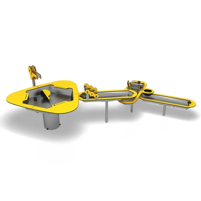 Το Viskan προσφέρει μια συναρπαστική εμπειρία παιχνιδιού στο νερό με πέντε στοιχεία: Βρύση, Τριγωνικό Τραπέζι Νερού με έναν Κουβά (κουτάλα), Κανάλι με Σκαλοπάτια, Κανάλι με Φτυάρι, Κανάλι με Πώμα Αποστράγγισης. Κατάλληλο για έως και δώδεκα παιδιά, ενθαρρύνει τη φανταστική εξερεύνηση, την ομαδική εργασία και την πρακτική μάθηση. Κατάλληλο για σχολεία, νηπιαγωγεία, δημόσια πάρκα και εμπορικές ή ψυχαγωγικές παιδικές χαρές, το Viskan είναι κατασκευασμένο από ανθεκτικά υλικά, ανθεκτικά στις καιρικές συνθήκες υποστηρίζει την πρώιμη ανάπτυξη μέσω ενεργού, συνεργατικού παιχνιδιού στο νερό. Όλα τα στοιχεία είναι κατασκευασμένα από ανθεκτικό HPL, πλαστικό και ανοξείδωτο ατσάλι, συμπεριλαμβανομένων των συνδετήρων, καθιστώντας το κατάλληλο για μακροχρόνια χρήση σε υγρές ή απαιτητικές συνθήκες. Ο σχεδιασμός επιτρέπει επίσης την εύκολη πρόσβαση, εξασφαλίζοντας παιχνίδι χωρίς αποκλεισμούς και φιλικό προς το χρήστη. Το Τριγωνικό Τραπέζι Νερού έχει την επιλογή να προσθέσετε επιπλέον Κουβάδες Νερού (κουτάλες) (έως 3 το πολύ ανά τραπέζι) για επιπλέον διασκέδαση και αξία παιχνιδιού.