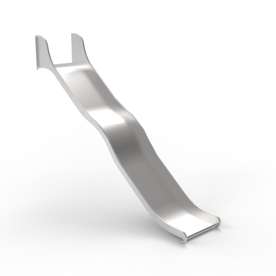 Ανθεκτική τσουλήθρα υψηλής ποιότητας από ανοξείδωτο ατσάλι, που παρέχεται με κιτ συναρμολόγησης για πλατφόρμες και δάπεδα. Η τσουλήθρα μπορεί να εγκατασταθεί σε μια πλαγιά ή σε έναν πύργο παιχνιδιού. Η ολίσθηση φέρνει στα παιδιά χαρά, βελτιώνοντας παράλληλα τη σωματική τους ανάπτυξη. Το σκαρφάλωμα και στη συνέχεια η ολίσθηση προς τα κάτω βελτιώνει την ισορροπία, την αντίληψη του χώρου και τη δύναμη. Οι κοινωνικές πτυχές της εναλλαγής και της βοήθειας μεταξύ τους προς και από την τσουλήθρα εμπλουτίζουν την εμπειρία παιχνιδιού.