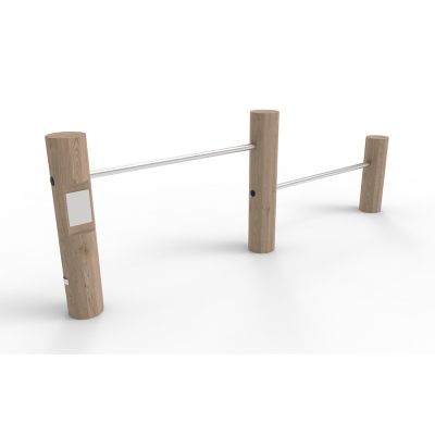 Οι μπάρες Push Up είναι ένας ευέλικτος εξοπλισμός σχεδιασμένος για εξωτερικούς χώρους γυμναστικής. Με κύριο στόχο την ενδυνάμωση του άνω μέρους του σώματος, στοχεύοντας τα χέρια, τους ώμους και το στήθος μέσω ασκήσεων push-up, οι διπλές μπάρες σε διαφορετικά ύψη προσφέρουν τη δυνατότητα ρύθμισης της δυσκολίας. Υποστηρίζουν επίσης μια ποικιλία ασκήσεων, καθιστώντας το έναν πολυλειτουργικό εξοπλισμό γυμναστικής.