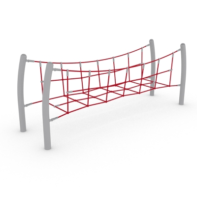 Οι ταξιδιώτες θα βρεθούν σε μια περιπέτεια καθώς περπατούν με θάρρος στον πιο διάσημο και απαιτητικό άξονα των σπηλαίων στη γη. Αυτή η διχτυωτή γέφυρα θα εξάψει τη φαντασία των παιδιών ενώ βρίσκουν το δρόμο προς την άλλη πλευρά, έτοιμα να αντιμετωπίσουν την επόμενη πρόκληση.