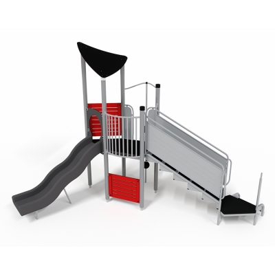 Το UniPlay Acadia προσφέρει διάφορες δραστηριότητες όπως αναρρίχηση, ολίσθηση και διαδραστικά παιχνίδια. Έχει σχεδιαστεί για να είναι συμπεριληπτικό, με εύκολη πρόσβαση μεταφοράς στην πλατφόρμα και επιλογές παιχνιδιού στο επίπεδο του εδάφους. Οι μπάλες αναρρίχησης προσθέτουν μια επιπλέον πρόκληση για όσους αναζητούν περισσότερη συγκίνηση.