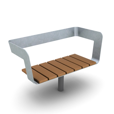 Το παγκάκι Spin, είναι ένα γοητευτικό διθέσιο παγκάκι, ιδανικό για την ενίσχυση της κοινωνικής αλληλεπίδρασης σε δημόσιους χώρους. Αυτό το συμπαγές παγκάκι, διαθέσιμο με σταθερό ή περιστρεφόμενο κάθισμα, διαθέτει άνετη πλάτη, μπράτσα και ένα φαρδύ ξύλινο κάθισμα, καθιστώντας το ένα φιλόξενο σημείο για δύο άτομα. Ιδανικό τόσο για εσωτερικούς όσο και για εξωτερικούς χώρους, το ξύλινο κάθισμα προσθέτει ζεστασιά και ανθεκτικότητα σε οποιοδήποτε περιβάλλον. Όπως το περιγράφει ο Lars Vejen, "Το Spin είναι ένα παγκάκι φιλίας, που δημιουργεί ένα άνετο καθιστικό για φίλους, ζευγάρια ή οικογένεια για να συνδεθούν." Αυτή η παραλλαγή έχει αγκύρωση επί του εδάφους, είναι περιστρεφόμενο, σε καφέ χρώμα με γαλβανισμένο μεταλλικό σκελετό.