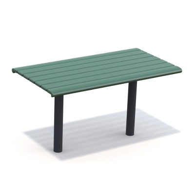 Το τραπέζι Sofiero συνδυάζει διαχρονικό σχεδιασμό και πρακτικότητα, καθιστώντας το μια τέλεια προσθήκη σε κάθε εξωτερικό περιβάλλον. Ως μέρος της σειράς επίπλων Sofiero, αυτό το τραπέζι συνδυάζεται όμορφα με παγκάκια και καρέκλες Sofiero ή ενσωματώνεται άψογα με άλλα αρθρωτά στοιχεία για να δημιουργήσει έναν ευέλικτο και φιλόξενο κοινωνικό χώρο. Κατασκευασμένο από ανθεκτικά υλικά που αντέχουν στις εξωτερικές συνθήκες, είναι ιδανικό για πάρκα, αστικούς χώρους και χώρους ανάπαυσης, ενισχύοντας την κοινοτική διαβίωση και την απόλαυση σε εξωτερικούς χώρους Αυτή η παραλλαγή έχει αγκύρωση, είναι σε χρώμα πράσινο και έχει μαύρο μεταλλικό σκελετό.