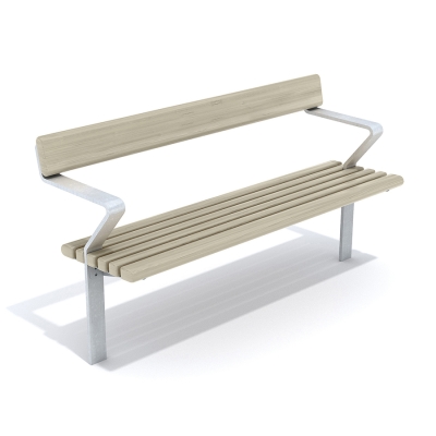 Το παγκάκι Zeta με πλάτη και υποβραχιόνια είναι μια στιβαρή και κομψή επιλογή καθίσματος από τη δημοφιλή σειρά επίπλων Zeta. Αυτό το παγκάκι είναι ιδανικό για σχολικές αυλές, χώρους ανάπαυσης και μοναδικούς αστικούς χώρους. Κατασκευασμένο από στιβαρό σίδερο και όμορφα φινιρισμένες ξύλινες επιφάνειες, το παγκάκι Zeta συνδυάζει την ανθεκτικότητα με μια εκλεπτυσμένη αισθητική, προσθέτοντας δύναμη και χαρακτήρα σε κάθε περιβάλλον. Συνδυάστε το με άλλα κομμάτια της σειράς Zeta - όπως τραπέζι, τραπέζι ορθοστασίας, παγκάκι ορθοστασίας ή βάση ποδηλάτων - για να δημιουργήσετε ένα συνεκτικό, λειτουργικό εξωτερικό περιβάλλον.