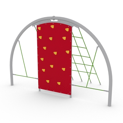 Πάνω και πάνω όπου πηγαίνεις. Ανεβείτε στο βράχο ή πιάστε το δίχτυ, εσείς αποφασίζετε ποια πρόκληση να αντιμετωπίσετε πρώτα! Το Hogs Back δίνει στους ορειβάτες την ευκαιρία να βιώσουν διαφορετικούς τρόπους αναρρίχησης και επίπεδα πρόκλησης.