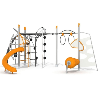 Ζήστε τη συγκίνηση της αναρρίχησης και το ενεργό παιχνίδι με το πλαίσιο αναρρίχησης Agito Gamber. Ο πρωτοποριακός σχεδιασμός, τα χαρακτηριστικά χωρίς αποκλεισμούς και η ανθεκτική κατασκευή το καθιστούν εξαιρετική επιλογή για παιδικές χαρές, σχολεία και χώρους αναψυχής, παρέχοντας στα παιδιά μια ασφαλή και συναρπαστική εμπειρία παιχνιδιού που προάγει τη φυσική κατάσταση, την αυτοπεποίθηση και τη διασκέδαση.