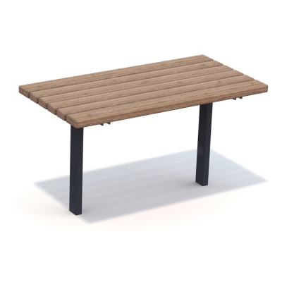 Το τραπέζι Ekeby είναι ένα ανθεκτικό τραπέζι εξωτερικού χώρου, σχεδιασμένο για να συμπληρώνει τα παγκάκια και τα παγκάκια πάρκου της σειράς Ekeby. Με τον διαχρονικό σχεδιασμό του, αυτό το τραπέζι ταιριάζει άψογα σε πάρκα, αυλές, σχολικές αυλές ή αστικούς χώρους. Κατασκευασμένο από υλικά υψηλής ποιότητας, προσφέρει εξαιρετική αντοχή στις καιρικές συνθήκες και τη φθορά, εξασφαλίζοντας μακροχρόνια χρήση. Αυτή η παραλλαγή διαθέτει αγκύρωση, είναι σε χρώμα καφέ και έχει μαύρα μεταλλικά πόδια.