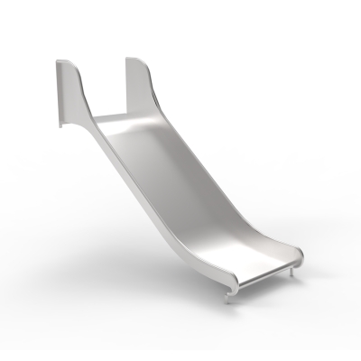 Ανθεκτική τσουλήθρα υψηλής ποιότητας από ανοξείδωτο ατσάλι, που παρέχεται με κιτ συναρμολόγησης για πλατφόρμες και δάπεδα. Η τσουλήθρα μπορεί να εγκατασταθεί σε μια πλαγιά ή σε έναν πύργο παιχνιδιού. Η ολίσθηση φέρνει στα παιδιά χαρά, βελτιώνοντας παράλληλα τη σωματική τους ανάπτυξη. Το σκαρφάλωμα και στη συνέχεια η ολίσθηση προς τα κάτω βελτιώνει την ισορροπία, την αντίληψη του χώρου και τη δύναμη. Οι κοινωνικές πτυχές της εναλλαγής και της βοήθειας μεταξύ τους προς και από την τσουλήθρα εμπλουτίζουν την εμπειρία παιχνιδιού.