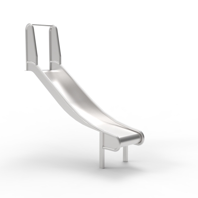 Ανθεκτική τσουλήθρα υψηλής ποιότητας από ανοξείδωτο ατσάλι, που παρέχεται με κιτ συναρμολόγησης για πλατφόρμες και δάπεδα. Η τσουλήθρα μπορεί να εγκατασταθεί σε μια πλαγιά ή σε έναν πύργο παιχνιδιού. Η ολίσθηση φέρνει στα παιδιά χαρά, βελτιώνοντας παράλληλα τη σωματική τους ανάπτυξη. Το σκαρφάλωμα και στη συνέχεια η ολίσθηση προς τα κάτω βελτιώνει την ισορροπία, την αντίληψη του χώρου και τη δύναμη. Οι κοινωνικές πτυχές της εναλλαγής και της βοήθειας μεταξύ τους προς και από την τσουλήθρα εμπλουτίζουν την εμπειρία παιχνιδιού.