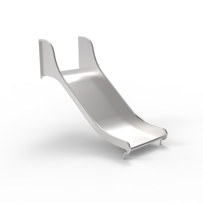 Ανθεκτική τσουλήθρα υψηλής ποιότητας από ανοξείδωτο ατσάλι, που παρέχεται με κιτ συναρμολόγησης για πλατφόρμες και δάπεδα. Η τσουλήθρα μπορεί να εγκατασταθεί σε μια πλαγιά ή σε έναν πύργο παιχνιδιού. Η ολίσθηση φέρνει στα παιδιά χαρά, βελτιώνοντας παράλληλα τη σωματική τους ανάπτυξη. Το σκαρφάλωμα και στη συνέχεια η ολίσθηση προς τα κάτω βελτιώνει την ισορροπία, την αντίληψη του χώρου και τη δύναμη. Οι κοινωνικές πτυχές της εναλλαγής και της βοήθειας μεταξύ τους προς και από την τσουλήθρα εμπλουτίζουν την εμπειρία παιχνιδιού.