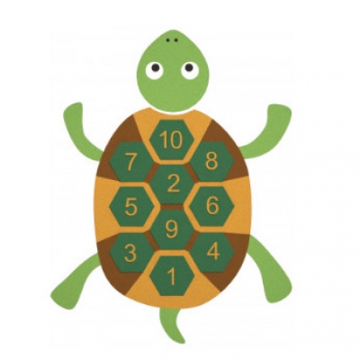 Turtle with Numbers