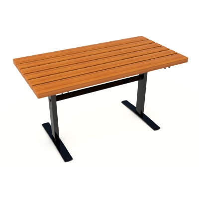Το τραπέζι Ekeby είναι ένα ανθεκτικό τραπέζι εξωτερικού χώρου, σχεδιασμένο για να συμπληρώνει τα παγκάκια και τα παγκάκια πάρκου της σειράς Ekeby. Με τον διαχρονικό σχεδιασμό του, αυτό το τραπέζι ταιριάζει άψογα σε πάρκα, αυλές, σχολικές αυλές ή αστικούς χώρους. Κατασκευασμένο από υλικά υψηλής ποιότητας, προσφέρει εξαιρετική αντοχή στις καιρικές συνθήκες και τη φθορά, εξασφαλίζοντας μακροχρόνια χρήση. Αυτή η παραλλαγή είναι ανεξάρτητη και δεν διαθέτει αγκυρώσεις, κατασκευασμένο από σκληρό ξύλο και μαύρα μεταλλικά πόδια.