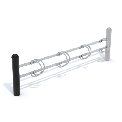 Η βάση ποδηλάτου Sirius είναι μια πρακτική και ασφαλής λύση για τη στάθμευση και αποθήκευση ποδηλάτων. Έχει σχεδιαστεί για να παρέχει έναν αξιόπιστο και βολικό τρόπο στάθμευσης ποδηλάτων, διασφαλίζοντας ότι διατηρούνται ασφαλή και οργανωμένα σε δημόσιους χώρους, σχολεία, χώρους εργασίας και άλλους χώρους όπου απαιτείται στάθμευση ποδηλάτων. Η βάση ποδηλάτου Sirius πωλείται ανά τμήμα με 1 στύλο (τον 1ο στύλο). Για κάθε άκρο, πρέπει να παραγγελθεί ξεχωριστά ένας στύλος. Αυτή η παραλλαγή προσφέρει χώρο για τεσσάρα ποδήλατα, ελαφρώς γωνιακές θέσεις ασφάλισης.