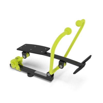 Το Rower είναι ένα ευέλικτο μηχάνημα γυμναστικής για εξωτερικούς χώρους που προσφέρει αποτελεσματική εκγύμναση ολόκληρου του σώματος, βοηθώντας στην τόνωση τόσο των άνω όσο και των κάτω μυών του σώματος, ενώ παράλληλα ενισχύει την καρδιαγγειακή υγεία. Ιδανικό για ασκήσεις χαμηλής έντασης και προθέρμανση, το Rower έχει σχεδιαστεί για να ελαχιστοποιεί την καταπόνηση των αρθρώσεων, καθιστώντας το κατάλληλο για χρήστες όλων των επιπέδων φυσικής κατάστασης. Απλώς καθίστε, τοποθετήστε τα πόδια σας στα υποπόδια, κρατήστε την πλάτη σας ίσια και ξεκινήστε την κωπηλασία. Τα χαρακτηριστικά ασφαλείας περιλαμβάνουν εσωτερικά στοπ και στρογγυλεμένες άκρες, ενώ το ανθεκτικό ατσάλινο πλαίσιο με ηλεκτροστατική βαφή παρέχει μακροχρόνια αντοχή στη φθορά και τον βανδαλισμό.