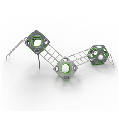 Με διάφορα επίπεδα πρόκλησης σε μία δομή, το Ara επιτρέπει στα παιδιά να αναπτύξουν τις αναρριχητικές τους δεξιότητες και να βιώσουν διαφορετικούς τρόπους αναρρίχησης. Έρχεται επίσης με μια μοναδική τσουλήθρα που προσφέρει στα παιδιά την αίσθηση του ρίσκου, της συγκίνησης και του ενθουσιασμού. Εκτός από την αναρρίχηση, το Ara είναι εξοπλισμένο και με άλλες δραστηριότητες παιχνιδιού, όπως τέντωμα, ολίσθηση και ανάπαυση.