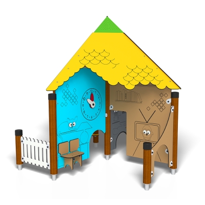 Το Eddul είναι ένα φανταστικό σπιτάκι παιχνιδιού που χωρίζεται σε πολλά μοναδικά δωμάτια για να προσφέρει στα παιδιά μια ποικίλη και ευφάνταστη εμπειρία παιχνιδιού. Από την κουζίνα, όπου μπορούν να μαγειρέψουν τα γαστρονομικά τους αριστουργήματα, μέχρι το κατάστημα για να πουλήσουν τα προϊόντα τους και το εργαστήριο όπου μπορούν να δημιουργήσουν τα δικά τους έργα, η δημιουργική ελευθερία είναι ατελείωτη. Προχωρώντας προς τα έξω, μπορούν να ασχοληθούν με την «κηπουρική» και να φροντίζουν τα ζώα στον στάβλο. Μαζί με τη μεγάλη ποικιλία δωματίων για να διεγείρουν τη φαντασία τους, το ανοιχτό σχέδιο και η έλλειψη δαπέδου δημιουργούν μια πραγματικά εμπειρία παιχνιδιού για όλους.