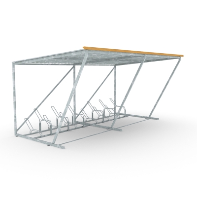 Το στέγαστρο ποδηλάτων Boras είναι μια ασφαλής, πρακτική λύση αποθήκευσης για την προστασία των ποδηλάτων από κλοπή, βανδαλισμούς και αντίξοες καιρικές συνθήκες. Ιδανικό για δημόσιους χώρους, κατοικίες και χώρους εργασίας, αυτό το στέγαστρο παρέχει έναν ασφαλή, οργανωμένο χώρο αποθήκευσης ποδηλάτων. Διατίθεται σε πέντε παραλλαγές που ταιριάζουν σε διαφορετικές ανάγκες, και το συγκεκριμένο μοντέλο μπορεί να φιλοξενήσει έως και 12 ποδήλατα.