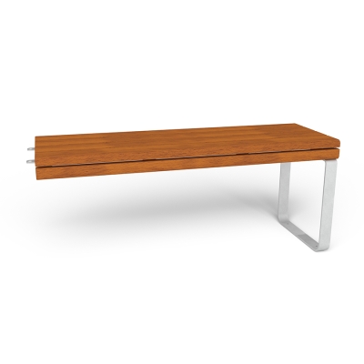 Το στενό τραπέζι Rosenlund με μονόπλευρα πόδια είναι ένα αρθρωτό κομμάτι σχεδιασμένο για να ενσωματώνεται άψογα με άλλα στοιχεία και μονάδες Rosenlund. Διαθέτοντας πόδια στη μία πλευρά, συνδέεται εύκολα με άλλες μονάδες, δημιουργώντας μια συνεκτική, προσαρμοσμένη διάταξη καθισμάτων ή τραπεζιών. Ιδανικό για προσαρμόσιμες διατάξεις επίπλων εξωτερικού χώρου, αυτό το τραπεζάκι προσφέρει ευελιξία και στυλ σε πάρκα, πλατείες και κοινόχρηστους χώρους. Αυτή η παραλλαγή έχει γαλβανισμένα μεταλλικά πόδια στη μία πλευρά και είναι κατασκευασμένη από σκληρό ξύλο.