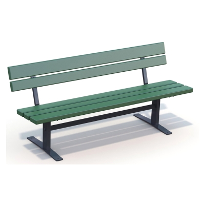 Το παγκάκι πάρκου Ekeby με πλάτη συνδυάζει τον μινιμαλιστικό σχεδιασμό με την ευελιξία, καθιστώντας το μια κομψή προσθήκη σε κάθε εξωτερικό χώρο. Μέρος της σειράς Ekeby, αυτό το παγκάκι πάρκου μπορεί να συνδυαστεί με ασορτί τραπέζια ή παγκάκια χωρίς πλάτη για να δημιουργήσει έναν φιλόξενο εξωτερικό χώρο συγκέντρωσης. Η συλλογή Ekeby είναι απλή αλλά εξαιρετικά λειτουργική και προσεκτικά σχεδιασμένη για να διαρκέσει για πολλά χρόνια. Τα μπράτσα πωλούνται σε ζεύγη ξεχωριστά και διατίθενται σε μαύρο χρώμα ή γαλβανιζέ. Αυτή η παραλλαγή έχει αγκύρωση άνω του εδάφους , σε χρώμα πράσινο με μαύρο μεταλλικό σκελετό.