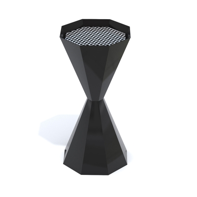 Το σταχτοδοχείο Smalviva όπου πετάτε τα αποτσίγαρα σε σχάρα μπορεί εύκολα να καθαριστεί διπλώνοντας την αρθρωτή σχάρα προς τα πίσω.. Το Smalviva είναι ένας όμορφος τρόπος για να διατηρήσετε το δημόσιο περιβάλλον απαλλαγμένο από σκουπίδια. Το τυπικό χρώμα είναι το μαύρο, αλλά μπορεί επίσης να προσφερθεί σε άλλο χρώμα.