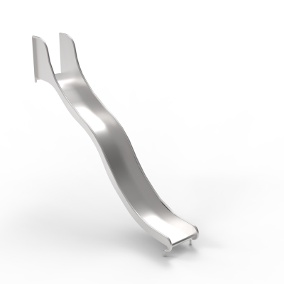 Ανθεκτική τσουλήθρα υψηλής ποιότητας από ανοξείδωτο ατσάλι, που παρέχεται με κιτ συναρμολόγησης για πλατφόρμες και δάπεδα. Η τσουλήθρα μπορεί να εγκατασταθεί σε μια πλαγιά ή σε έναν πύργο παιχνιδιού. Η ολίσθηση φέρνει στα παιδιά χαρά, βελτιώνοντας παράλληλα τη σωματική τους ανάπτυξη. Το σκαρφάλωμα και στη συνέχεια η ολίσθηση προς τα κάτω βελτιώνει την ισορροπία, την αντίληψη του χώρου και τη δύναμη. Οι κοινωνικές πτυχές της εναλλαγής και της βοήθειας μεταξύ τους προς και από την τσουλήθρα εμπλουτίζουν την εμπειρία παιχνιδιού.