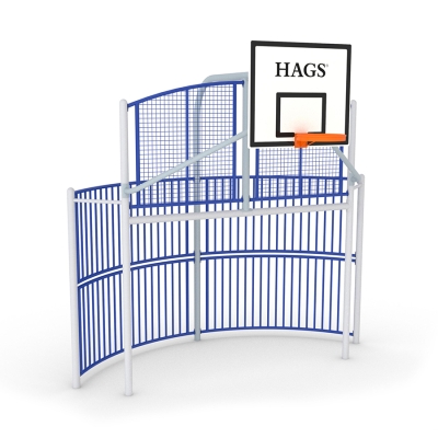 Το Philadelphia Arena είναι ένα ανθεκτικό, πολύ-χρηστικό κομμάτι εξοπλισμού που συνδυάζει τέρματα ποδοσφαίρου και μπάσκετ, καθιστώντας το ιδανικό για σχολικές αυλές και πάρκα. Διαθέτοντας δοκάρια, αψίδα τέρματος 2 μέτρων, μπασκέτα και πλευρικό πλαίσιο πρόσβασης, ενθαρρύνει το αυθόρμητο παιχνίδι και την κοινωνική αλληλεπίδραση. Δημοφιλές σε παιδιά προεφηβικής και πρώιμης εφηβείας, το Philadelphia Arena υποστηρίζει τη σωματική ανάπτυξη και ενισχύει τον συντονισμό χεριού-ματιού, παρέχοντας έναν ιδανικό χώρο για τα παιδιά να απολαμβάνουν ενεργό παιχνίδι με φίλους.