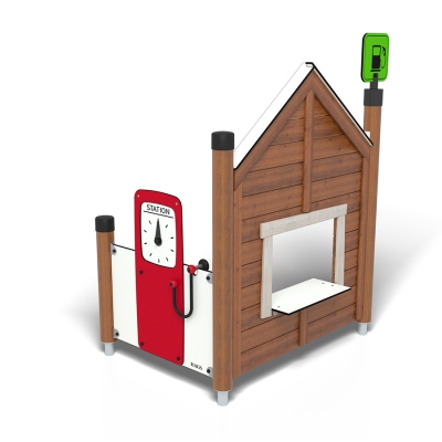 Το UniPlay Ladda είναι μια μονάδα παιχνιδιού με θέμα το βενζινάδικο που ενθαρρύνει το ευφάνταστο παιχνίδι ρόλων για παιδιά ηλικίας 5 ετών και άνω. Μέρος της δημοφιλούς σειράς UniPlay Play Town, προσκαλεί τα παιδιά να αναλάβουν ρόλους όπως μηχανικός, πωλητής ή υπάλληλος βενζινάδικου, ενθαρρύνοντας τη δημιουργικότητα, την επικοινωνία και την κοινωνική αλληλεπίδραση. Αυτή η ενδιαφέρουσα μονάδα βοηθά τα παιδιά να αναπτύξουν πολύτιμες δεξιότητες ζωής καθώς εξερευνούν διαφορετικά σενάρια και αλληλεπιδρούν με συνομηλίκους, καθιστώντας την μια συναρπαστική και εκπαιδευτική προσθήκη σε κάθε παιδική χαρά. Ιδανικό για πάρκα, σχολεία και χώρους παιχνιδιού της κοινότητας που αναζητούν υψηλή αξία παιχνιδιού και διαδραστικά χαρακτηριστικά.