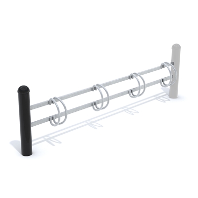 Η βάση ποδηλάτου Sirius είναι μια πρακτική και ασφαλής λύση για τη στάθμευση και αποθήκευση ποδηλάτων. Έχει σχεδιαστεί για να παρέχει έναν αξιόπιστο και βολικό τρόπο στάθμευσης ποδηλάτων, διασφαλίζοντας ότι διατηρούνται ασφαλή και οργανωμένα σε δημόσιους χώρους, σχολεία, χώρους εργασίας και άλλους χώρους όπου απαιτείται στάθμευση ποδηλάτων. Η βάση ποδηλάτου Sirius πωλείται ανά τμήμα με 1 στύλο (τον 1ο στύλο). Για κάθε άκρο, πρέπει να παραγγελθεί ξεχωριστά ένας στύλος. Αυτή η παραλλαγή προσφέρει χώρο για τέσσερα ποδήλατα, με ευθείες θέσεις ασφάλισης.