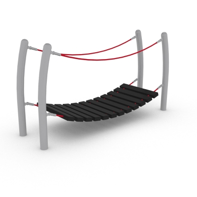 Προχωρήστε ελαφρά και κρατηθείτε σφιχτά καθώς ταλαντεύεστε πάνω από το μεγαλείο του αφρικανικού εθνικού πάρκου. Τα παιδιά θα προσπαθήσουν να έχουν την ισορροπία τους σε αυτή τη διασκεδαστική και προκλητική γέφυρα.