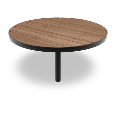 Το στρογγυλό τραπέζι Sofiero είναι ένα ευέλικτο και ανθεκτικό μεγάλο τραπέζι εξωτερικού χώρου με διάμετρο Ø1100, ιδανικό για τη δημιουργία φιλόξενων κοινωνικών χώρων σε πάρκα, πλατείες και κοινόχρηστους χώρους. Σχεδιασμένο για να συνδυάζεται με οποιοδήποτε έπιπλο εξωτερικού χώρου από τη σειρά Sofiero, όπως οι καρέκλες, ή για να συμπληρώνει συνδυασμούς καμπυλωτών πάγκων, αυτό το τραπέζι αναδεικνύει κάθε εξωτερικό περιβάλλον με τον κλασικό στρογγυλό σχεδιασμό του. Ιδανικό για συγκεντρώσεις, γεύματα ή χαλαρές συναντήσεις, το στρογγυλό τραπέζι Sofiero είναι κατασκευασμένο από υλικά υψηλής ποιότητας για να αντέχει στις καιρικές συνθήκες όλο το χρόνο, καθιστώντας το μια πρακτική επιλογή για δημόσιους χώρους. Αυτή η παραλλαγή έχει αγκύρωση, είναι από θερμικά επεξεργασμένο πεύκο και έχει μαύρο μεταλλικό σκελετό.